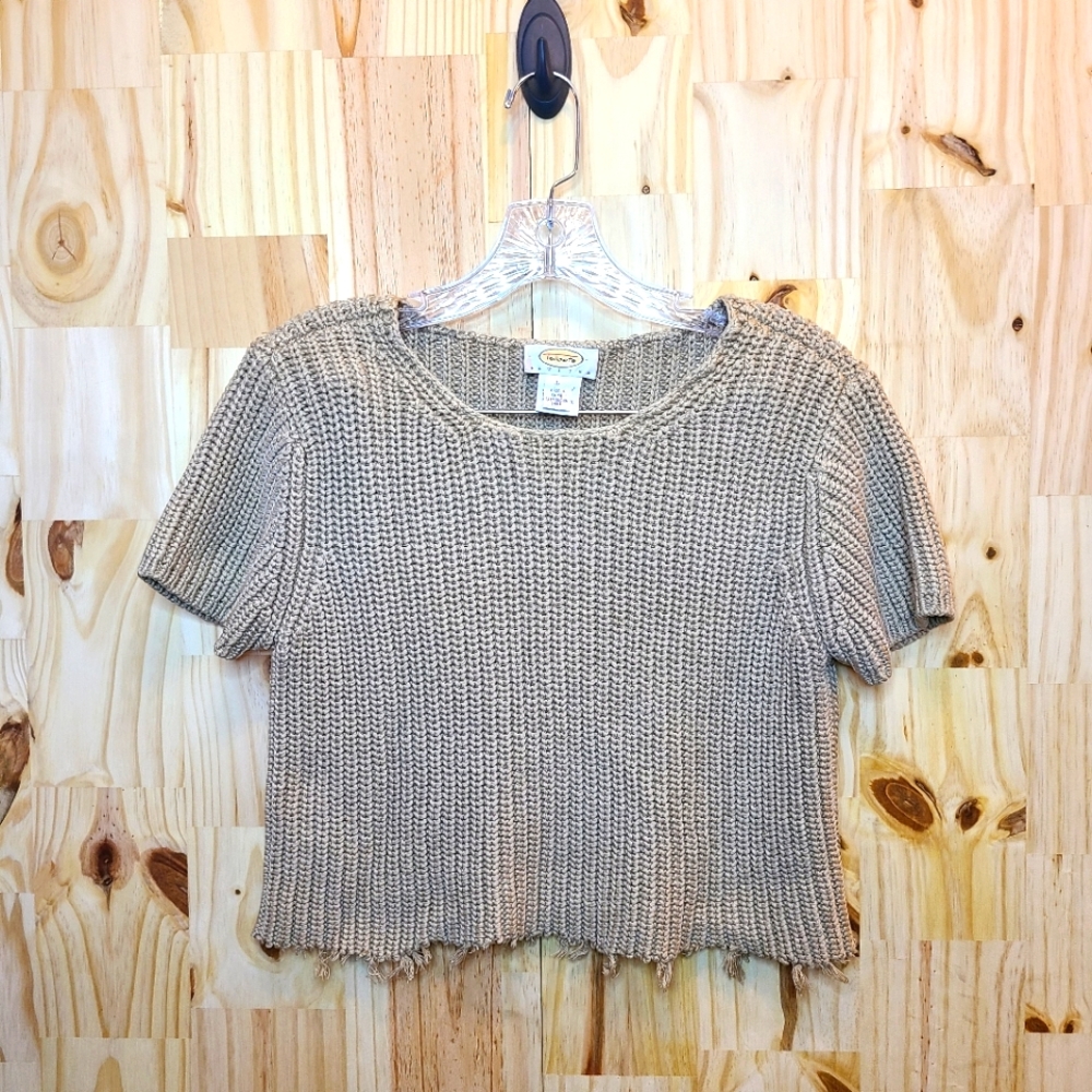 Silk Talbots Top Size L Petite